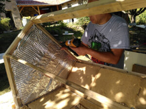 Cuiseur en construction